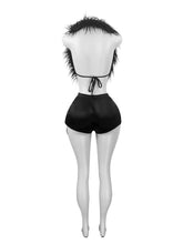 Load image into Gallery viewer, Sexy halterneck two-piece pantsuit
