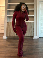Load image into Gallery viewer, Sexy skinny long-sleeved slightly flared two-piece set AY3670