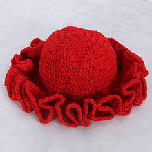 Load image into Gallery viewer, Adult lace beanie hat fashion and versatile ruffle pullover hat AE4147