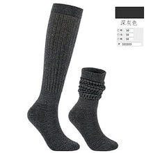 Load image into Gallery viewer, Hot selling color mid tube trendy pile socks AE4139
