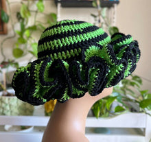 Load image into Gallery viewer, Adult lace beanie hat fashion and versatile ruffle pullover hat AE4147