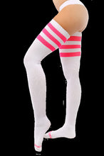 Load image into Gallery viewer, Rainbow striped over-the-knee long socks(AE4045)