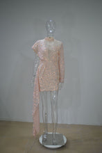 Load image into Gallery viewer, Sexy mesh sequined tight-fitting hip dress(AY1585)