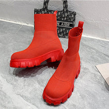 Load image into Gallery viewer, Trendy knitted short boots(HPSD151)