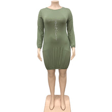 Load image into Gallery viewer, Fashion hot diamond dress(AY1475)