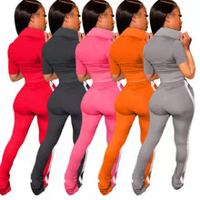 Load image into Gallery viewer, Summer short-sleeved trousers set 8285