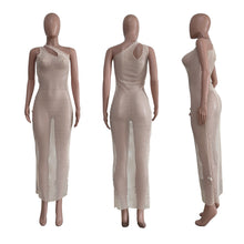 Load image into Gallery viewer, Sexy perspective mesh beach dress AY2063