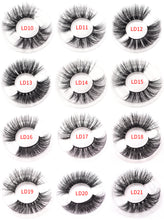 Load image into Gallery viewer, bushy 25mm mink false eyelashes