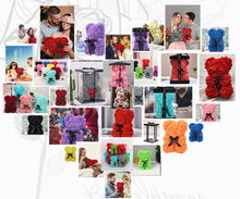 Load image into Gallery viewer, Valentine's Day Rose Bear (With gift box)AE4074