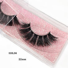 Load image into Gallery viewer, New 25mm 3D mink false eyelashes AH5009