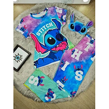 Load image into Gallery viewer, Cartoon printed short-sleeved two-piece suit(AY1571)