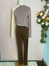 Load image into Gallery viewer, Sexy Patchwork Button Two Piece Set(AY1788)