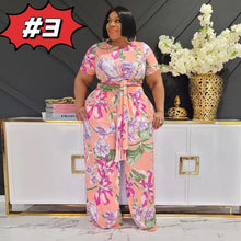 Load image into Gallery viewer, Plus size two piece set AY2068
