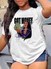 Load image into Gallery viewer, Short sleeve crew neck White T-shirt AY1947