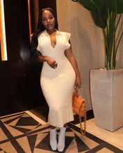 Load image into Gallery viewer, Fashion sleeveless polo neck dress(AY1884)