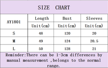 Load image into Gallery viewer, Fashion Letter Print Cropped T-Shirt(AY1801)