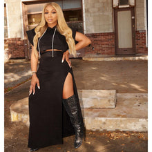 Load image into Gallery viewer, Solid color sweater casual suit(AY1550)