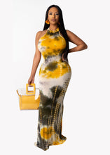 Load image into Gallery viewer, Colorful tie-dye loose dress AY1048