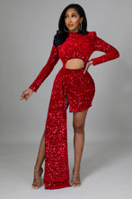 Load image into Gallery viewer, Sexy flannel sequin dress(AY1646)