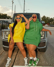 Load image into Gallery viewer, Plush hooded sweater fleece dress(AY1616)