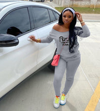 Load image into Gallery viewer, Casual printing two-piece suit