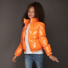 Load image into Gallery viewer, Children's trendy shiny cotton jacket(AY1418)