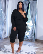 Load image into Gallery viewer, Casual slanted shoulder feet solid jumpsuit(AY1445)
