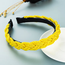 Load image into Gallery viewer, Personalized color rope braided headband(AE4061)