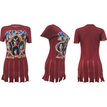 Load image into Gallery viewer, Fashion casual sexy offset cartoon map dress AY1938