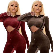 Load image into Gallery viewer, Solid color three-dimensional hoodie suit (AY1484)