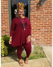 Load image into Gallery viewer, Casual printing autumn long sleeve two-piece suit(AY1230)