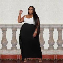 Load image into Gallery viewer, Double-sided brushed fringe half-length skirt(AY1373)