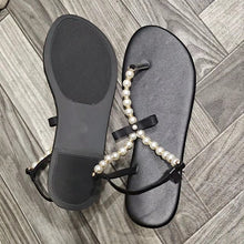 Load image into Gallery viewer, Fashion pearl sandals slippers(HPSD185)