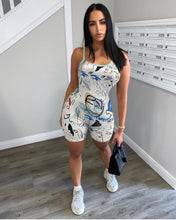 Load image into Gallery viewer, Sexy Printed Backless Jumpsuit AY1707