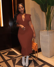 Load image into Gallery viewer, Fashion sleeveless polo neck dress(AY1884)