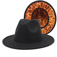 Load image into Gallery viewer, Printed double-sided color matching jazz hat(AE4073)