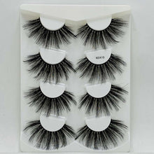 Load image into Gallery viewer, 25mm mink eyelashes(4 pairs)