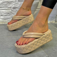 Load image into Gallery viewer, Sponge cake platform flip-flops(HPSD207)