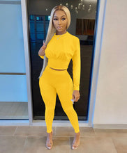 Load image into Gallery viewer, Solid color sports fashion suit(AY1226)