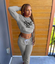 Load image into Gallery viewer, Printed casual two-piece suit(AY1478