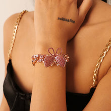 Load image into Gallery viewer, Hot Sale Light Luxury Flash Diamond Butterfly Bracelet