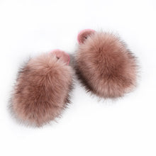 Load image into Gallery viewer, New fashion plush Baotou slippers (HPSD110)