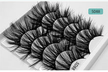 Load image into Gallery viewer, 5 pairs of 25mm Imitation mink eyelashes
