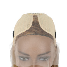 Load image into Gallery viewer, Human hair piano color T-shaped hand-woven lace wig(AH5028)