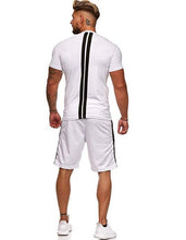 Load image into Gallery viewer, Men's short sleeve t-shirt two-piece(AY1032)