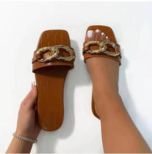 Load image into Gallery viewer, New chain slippers (HPSD007)
