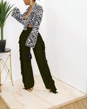 Load image into Gallery viewer, Fashion fringed skirts and trousers(AY1395)
