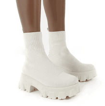 Load image into Gallery viewer, Trendy knitted short boots(HPSD151)