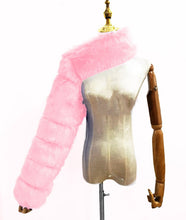Load image into Gallery viewer, Trendy faux fur shawl jacket(AY1361)