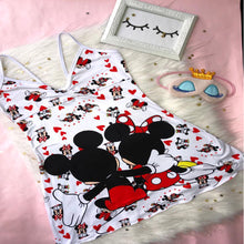 Load image into Gallery viewer, Cartoon print suspender dress(AY1566)